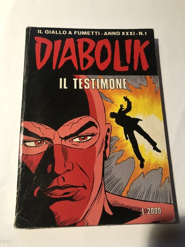 Diabolik originale prima - originale,
