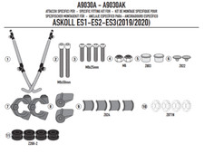 A9030A GIVI kit Supporti