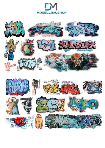 Graffiti wall decal - graffiti,
