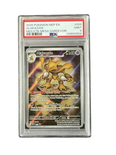 Pokemon alakazam 009 psa - ex,
