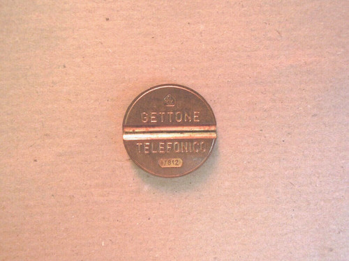 Gettone telefonico anni - 70,
