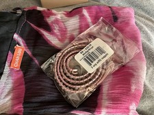 Bracciale Chan Luu in pelle con sacchetto perline multicolore