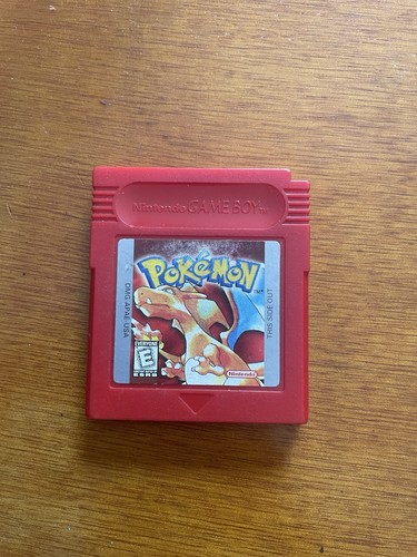 Pokémon rosso red game - game, boy