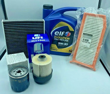 KIT TAGLIANDO ORIGINALE RENAULT CAPTUR  1.5 DCI 5 LT ELF 5W30 E PATTINI