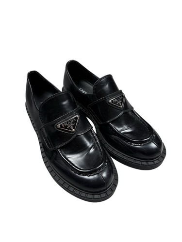 Mocassino prada nero pelle - mocassino,