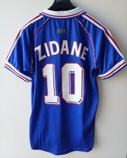 Maglia Calcio Francia Mondiali 1998 Zinedine Zidane