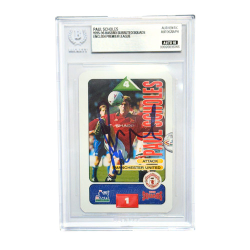 Paul scholes signed 1995 - scholes,