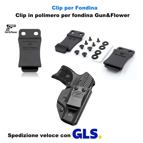 Clip per fondina per cintura