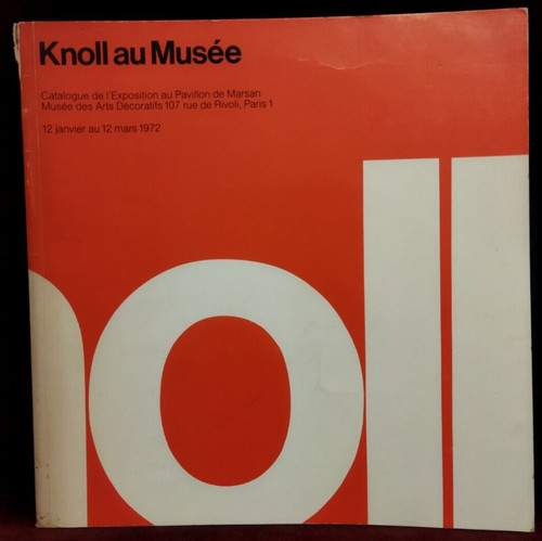 Knoll musee catalogue - musee,