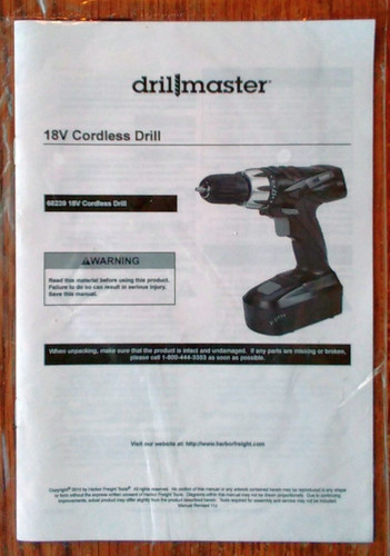 Drill master trapano - drill, senza