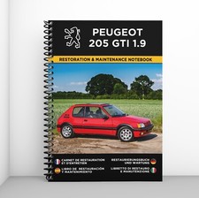 PEUGEOT 205 GTi 1.9 : Libretto