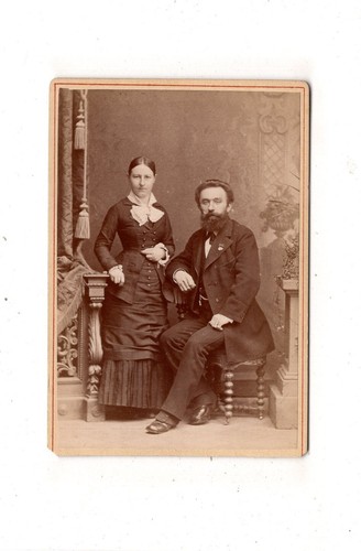 Foto cdv coppia fine - coppia,