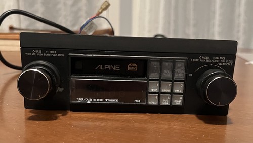 Autoradio vintage alpine - vintage,