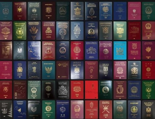 Paesi passaporto quaderno - paesi,