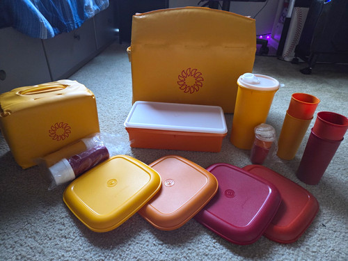 1980s tupperware set - set, *brand