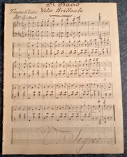 1894-SPARTITO MUSICALE