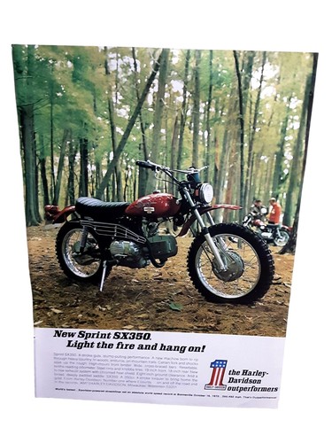 Harley davidson sprint - harley-davidson, sx350