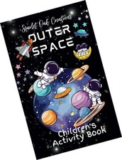 Libro attività bambini spazio