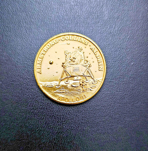 Moneta commemorativa placcata