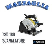 SCANALATORE RURMEC TSD 180 + 2 DISCHI DIAMANTATI Ø 180