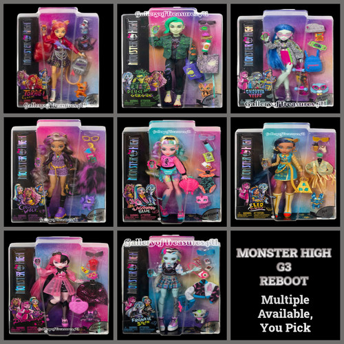 Reboot monster high doll - monster,