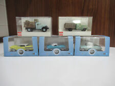 Modellini auto americane anni ‘40/50 BUSCH / OXFORD, scala H0, conf. originali