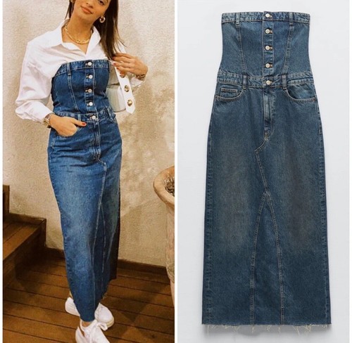 Zara abito midi senza - zara,