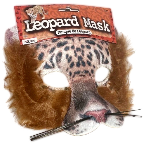 Maschera mezza faccia tessuto - mezza,