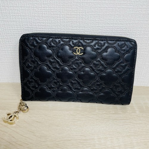 Portafoglio lungo chanel nero - portafoglio,