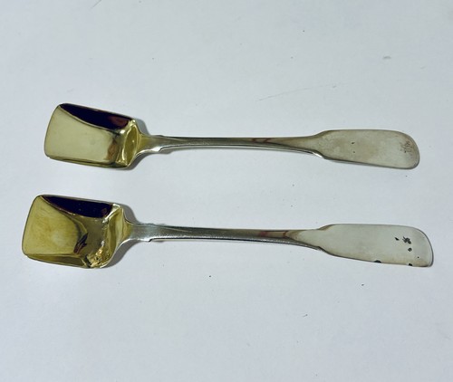 Coppia antichi cucchiai - coppia,