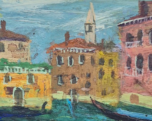 Lino berzoini venezia dipinto - lino,