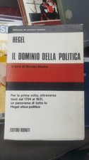 Hegel dominio della - -,