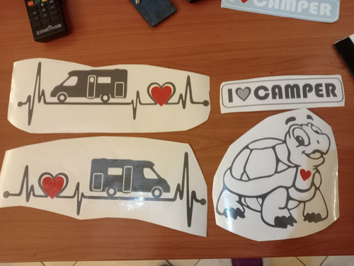Adesivi decorativi per camper