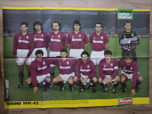 Poster torino formazione 1991 - torino,