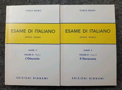 Esame italiano vol 3 - di, vol.