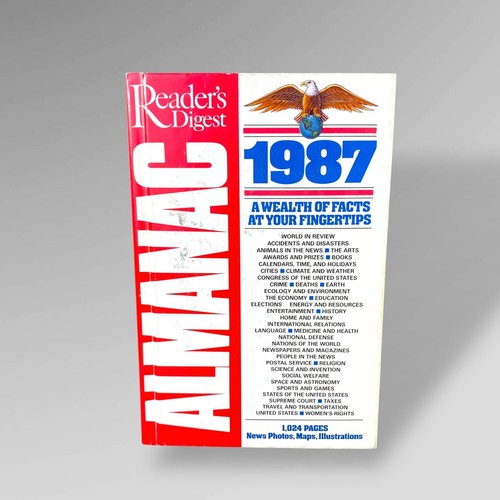 1987 almanac reader - almanac, reader's