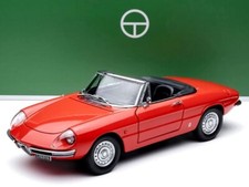 ALFA ROMEO 1600 Duetto Spider - 1966 - Rosso - Modelli Touring 1:18