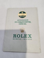 ROLEX WARRANTY/GARANZIA