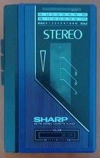 Sharp - AM / FM Stereo Cassette Player (Jc 126-H) (Leggere Descrizione)