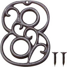 Metal Numbers Numeri Civici in