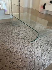 tavolino da salotto in vetro modello manta