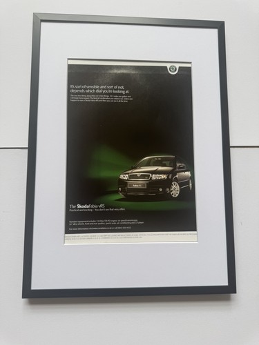 Framed original 2005 skoda - 2005,