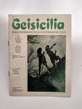 Opuscolo Geisicilia - anno I n°1 - CNGEI di Riposto - scaut