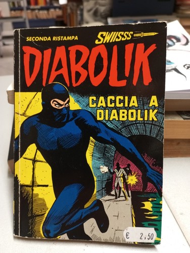 Diabolik seconda ristampa - diabolik,