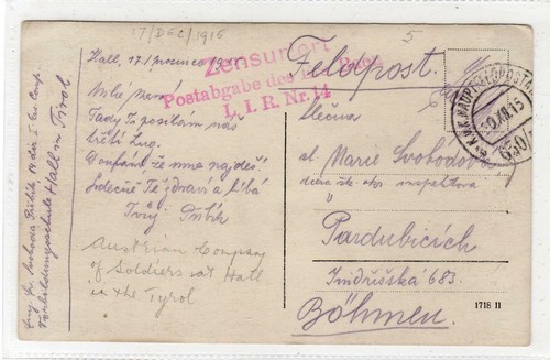 Austria 1915 cartolina - 1915,