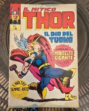 IL MITICO THOR N.1 ORIGINALE DEL 13/4/1971 CON ADESIVI ASTA A PARTIRE DA 1 EURO!