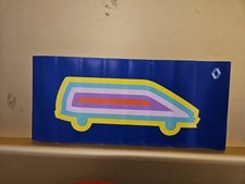 Cartella Colori Concessionaria Renault Espace Alpine V6 Turbo Jeep