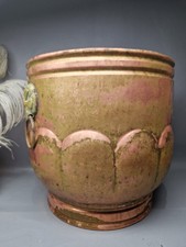 Antica grande fioriera in rame