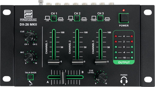 Pronomic mkii mixer - pronomic, dj-mixer