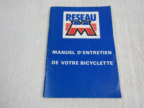 Motobecane bicicletta manuale - motobecane,